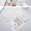 6pcs Watercolor Sticker Set for Journals & Albums