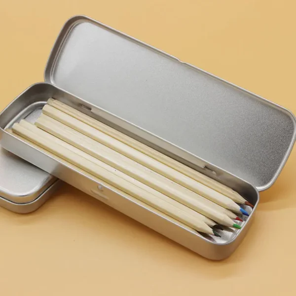 1713239182724-556c6ae422da4a1c8c65f3d999510649-goods 1pc Sleek Metal Pencil Case