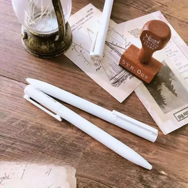 5pcs Minimalist Mechanical Pencils, 0.5mm Lead