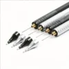 2 Pencils/set Low Center of Gravity Metal Mechanical Pencil Set