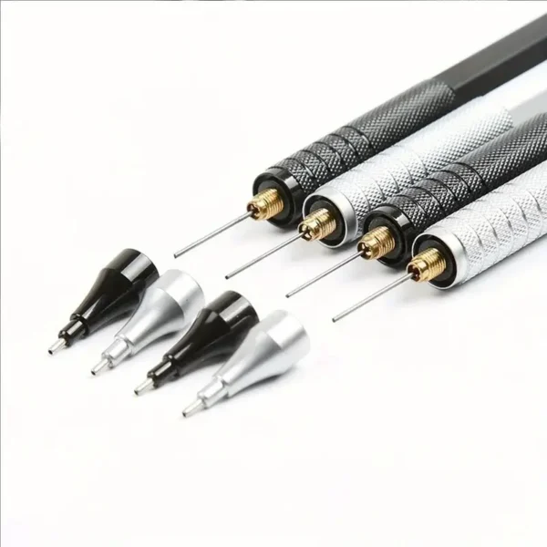 2 Pencils/set Low Center of Gravity Metal Mechanical Pencil Set