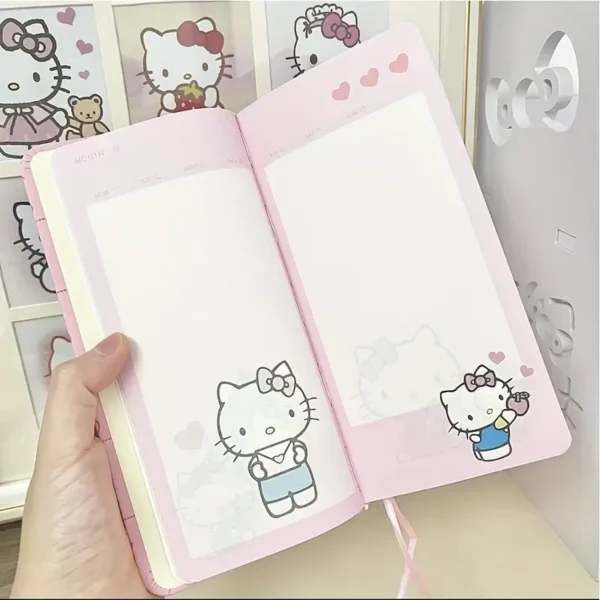 1ff72c6b-c624-4291-9a0e-83823a724d12 1pc Cartoon Cute Girl Diary Notebook