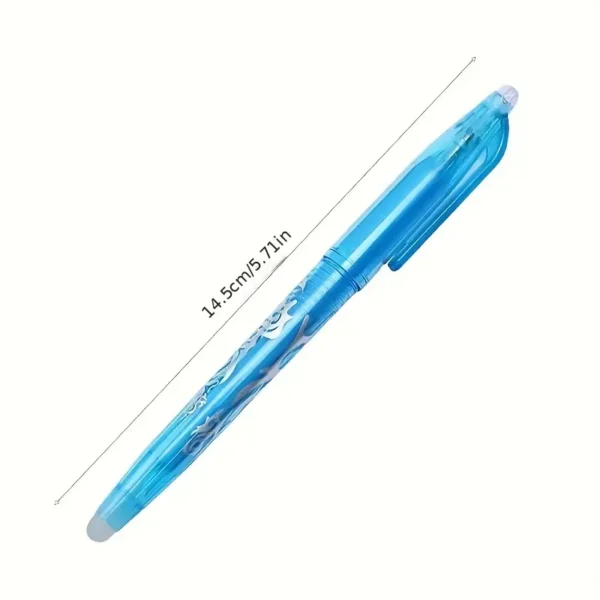 8pcs Colorful Erasable Gel Pens 0.5mm