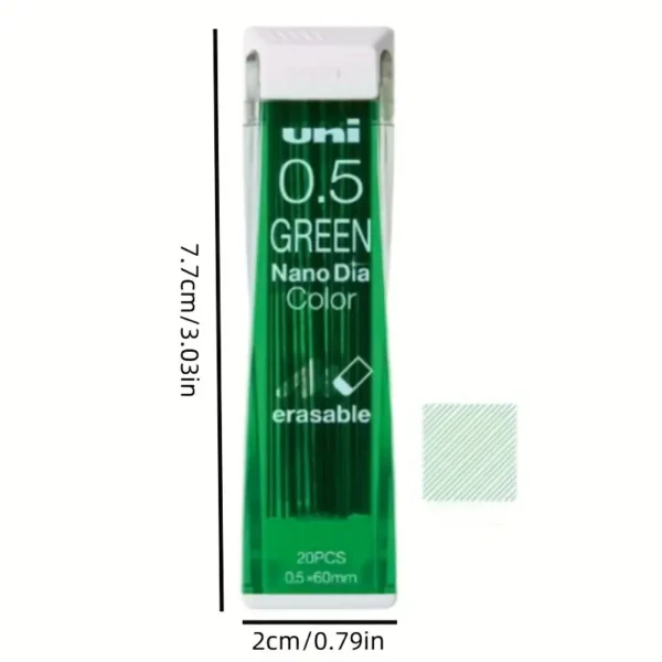 0.5mm HB Mechanical Pencil Refills in Assorted Colors