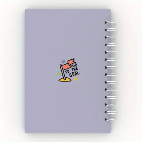 Pink Undated A5 Agenda Planner Notebook