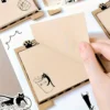 Chic Cat Themed Sticky Notes