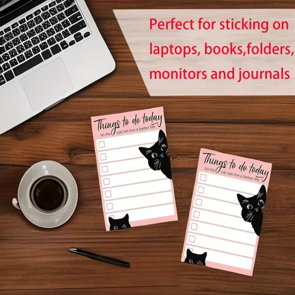 Funny Black Cat Lover'S List of Things to Do Today