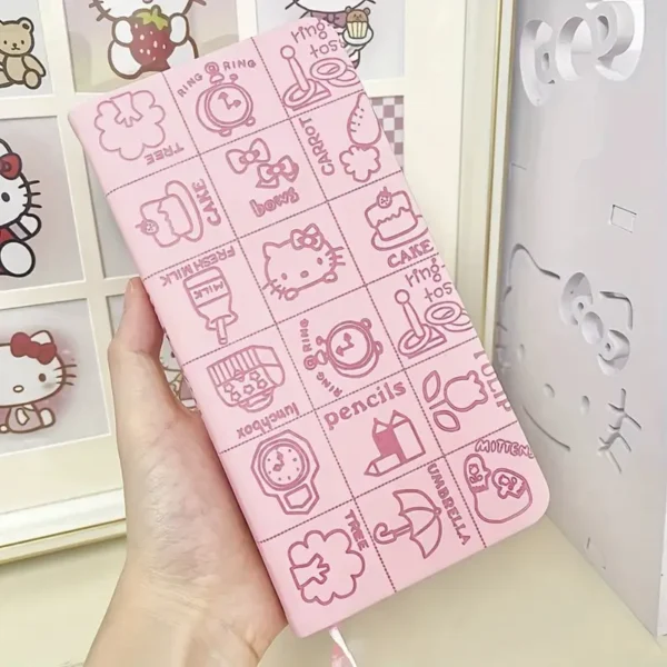 5a86afb0-dcf2-46ac-b60b-51adb0e27af1 1pc Cartoon Cute Girl Diary Notebook