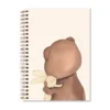 1pc Weekly Planner Cute Bear Hug JournalDaily Planner