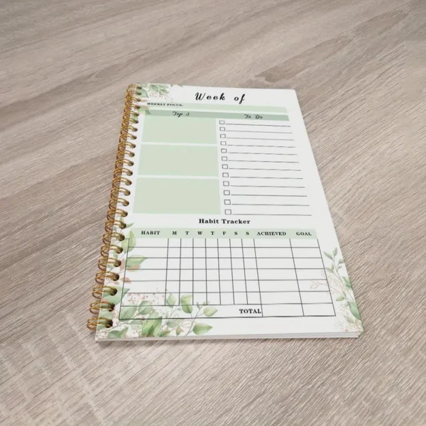 1pc Weekly Planner Cute Bear Hug JournalDaily Planner