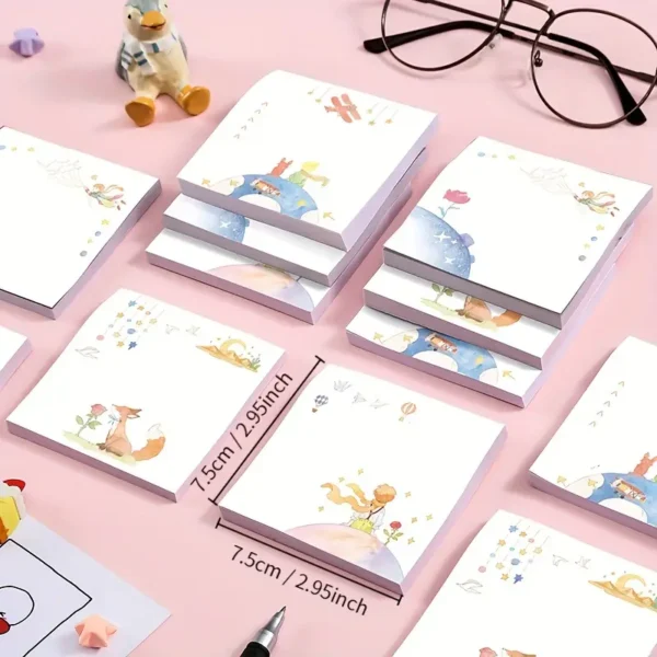 e29408f4a88093449fbd970c6aae47c9 1pc, 50pages Sticky Notes, Cute Cartoon Note Pad
